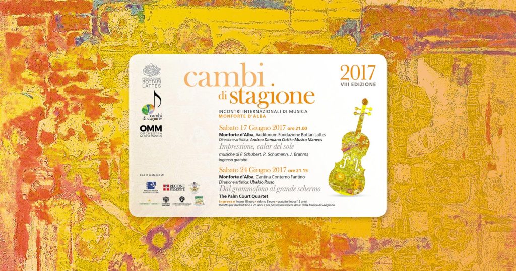 L'estate con la musica di Cambi di Stagione: Orchestra Musica Manens e The Palm Court Quartet