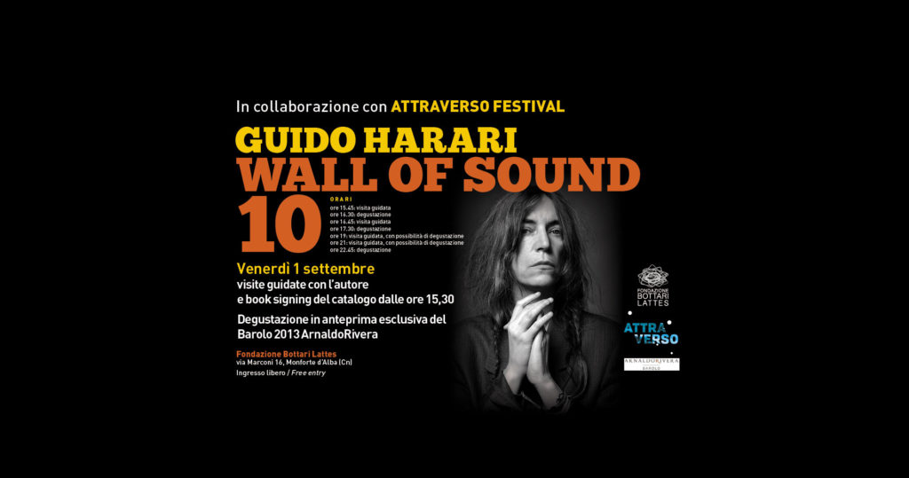 In occasione di Attraverso Festival il fotografo Guido Harari  racconta la mostra Wall of Sound 10