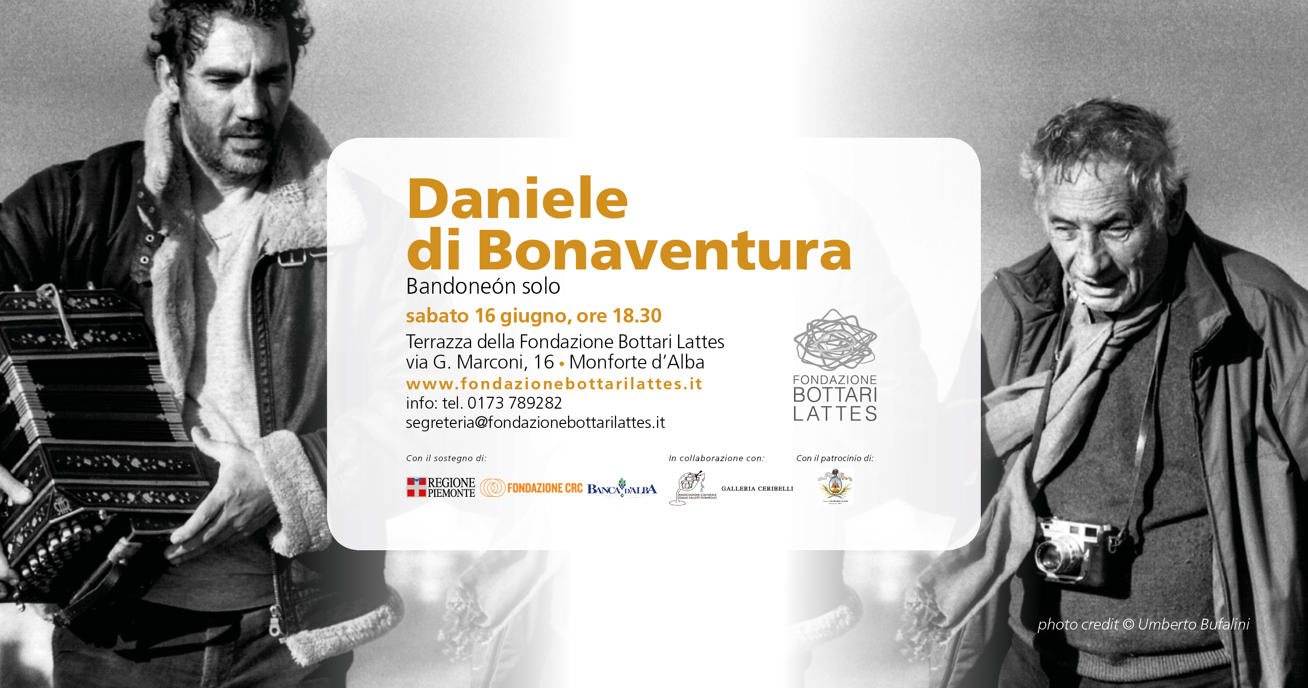 Daniele di Bonaventura in concerto con "Bandoneón Solo"
