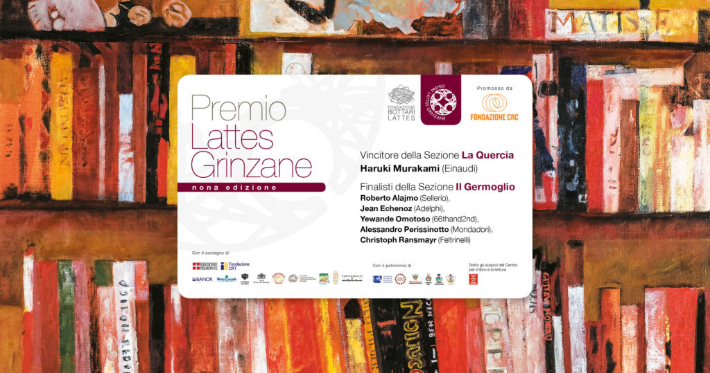 Murakami vincitore La Quercia. Alajmo, Echenoz, Omotoso, Perissinotto e Ransmayr finalisti Il Germoglio