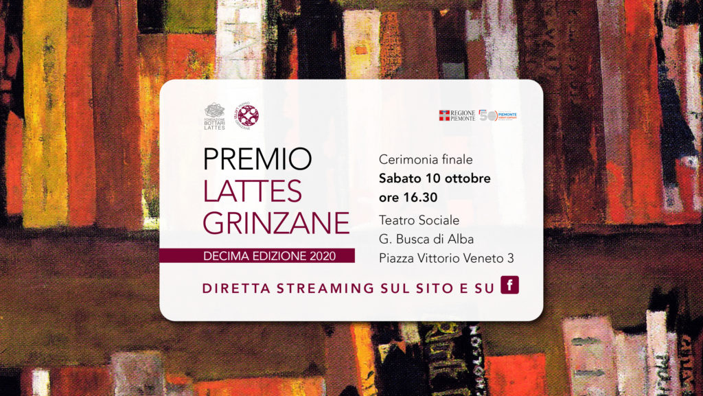 Sabato 10 ottobre 2020, Teatro Sociale di Alba 
Con diretta streaming sul nostro sito e sulla nostra pagina Facebook