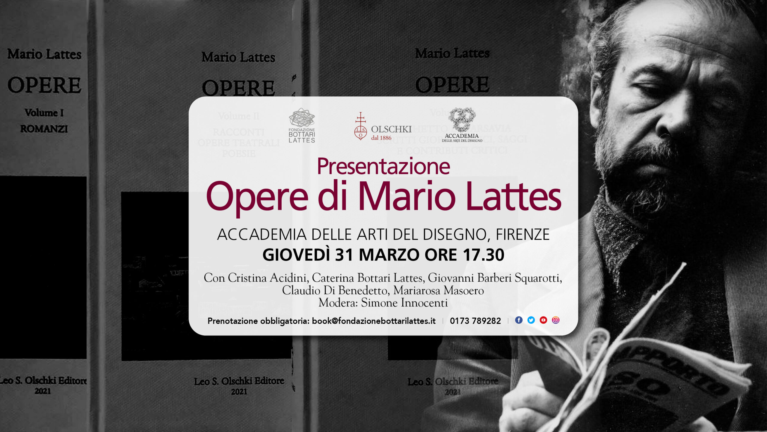“Opere di Mario Lattes” a Firenze