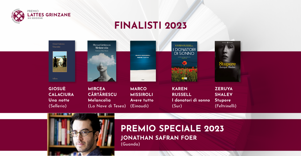 Premio Lattes Grinzane 2023: i finalisti e il Premio Speciale