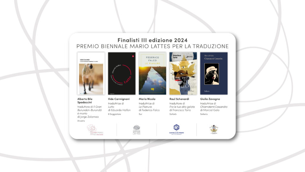 I finalisti del Premio Mario Lattes per la Traduzione 2024
