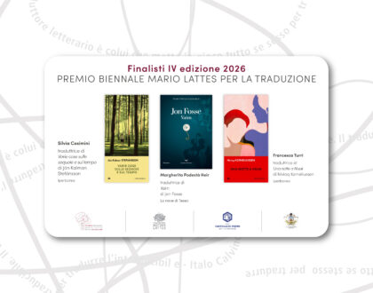 Premio Mario Lattes per la Traduzione 2026: le finaliste