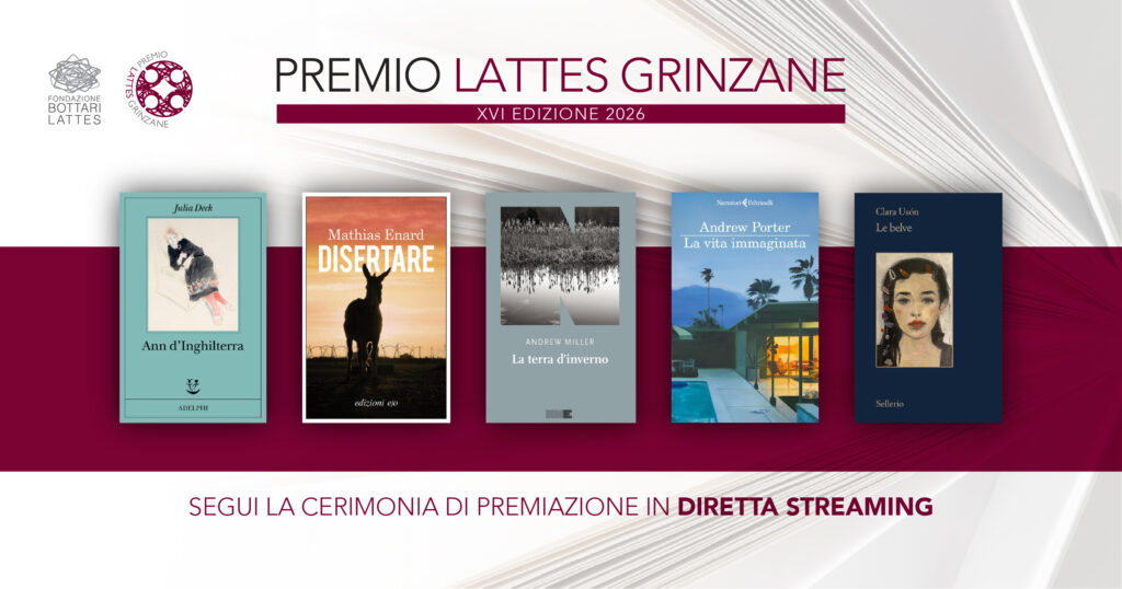 Segui in diretta la cerimonia finale del Premio Lattes Grinzane 2026